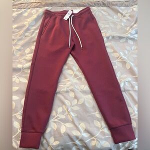 American Eagle Maroon Joggers Mens Sz S
